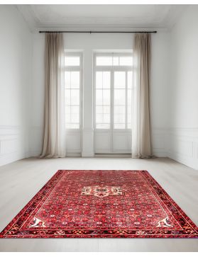 Hamadan Tappeto  rosso <br/>218 x 149 cm