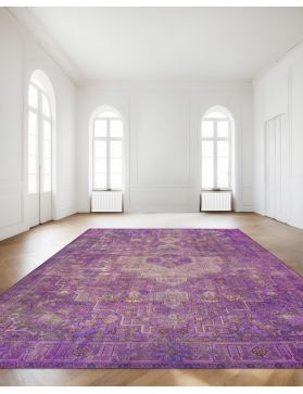 Persischer Vintage Teppich 373 x 287 lila