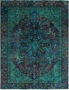 Tappeto vintage persiano  blu <br/>300 x 195 cm