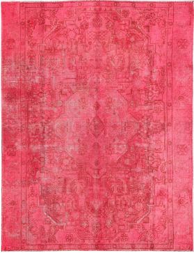 Tappeto vintage persiano  rosa <br/>245 x 195 cm