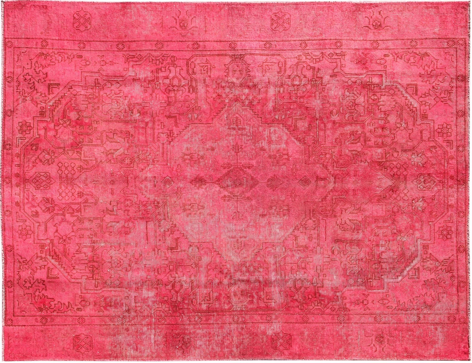 Persisk vintage teppe  rosa <br/>245 x 195 cm