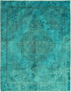 Tappeto vintage persiano  blu <br/>364 x 263 cm