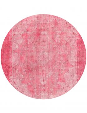 Tappeto vintage persiano  rosa <br/>292 x 292 cm