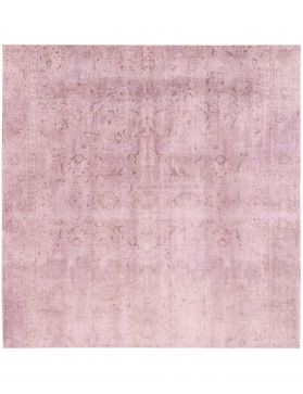 Tappeto vintage persiano  rosa <br/>278 x 278 cm