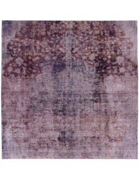 Tappeto vintage persiano  viola <br/>203 x 203 cm