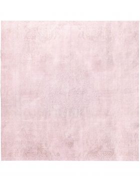 Quadrat  Vintage Teppich  rosa <br/>292 x 292 cm