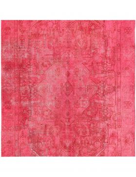 Tappeto vintage persiano  rosa <br/>195 x 195 cm