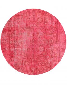 Tappeto vintage persiano  rosa <br/>195 x 195 cm