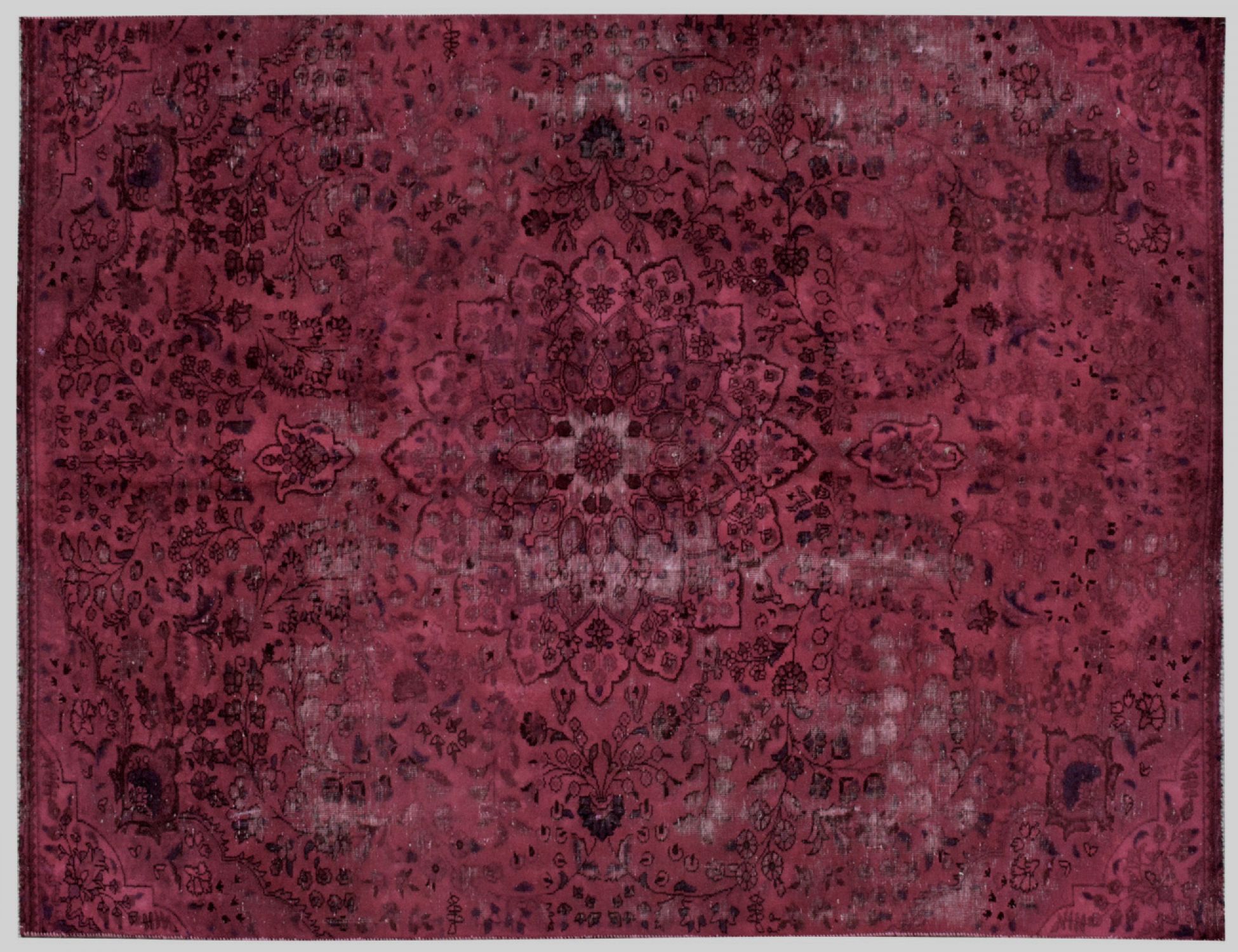 Vintage Tæppe  rød <br/>313 x 206 cm