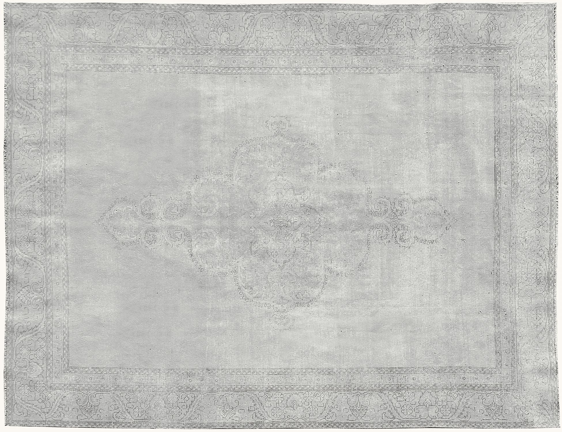 Persisk Vintagetæppe  grøn <br/>343 x 280 cm