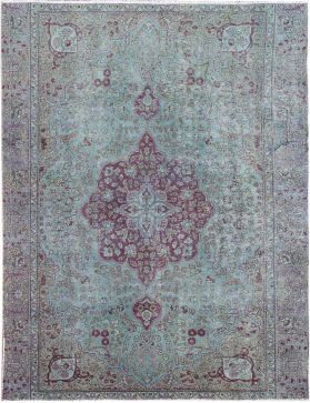 Perzisch Vintage Tapijt 250 x 187 turkooiz