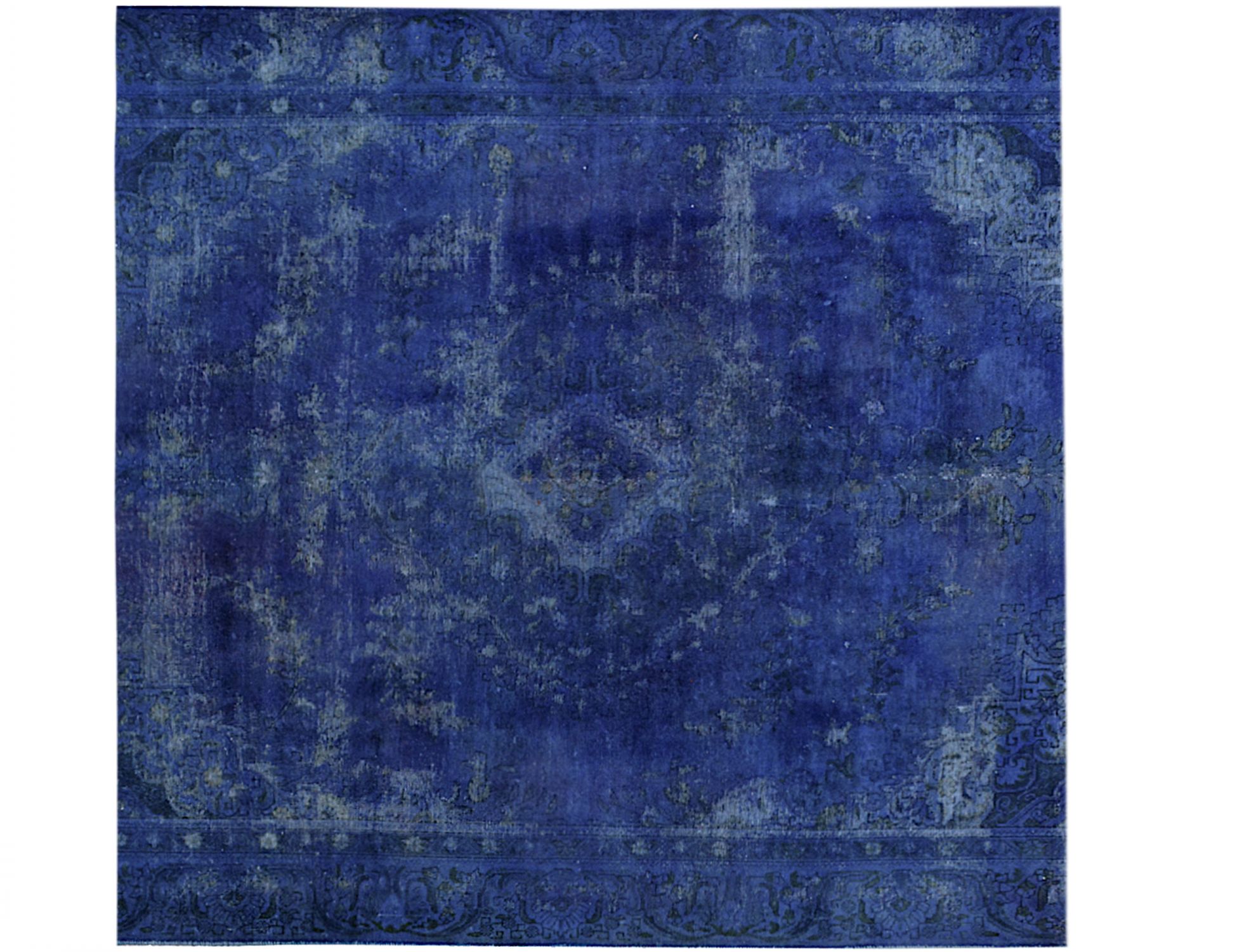 Tappeto Vintage  blu <br/>266 x 266 cm