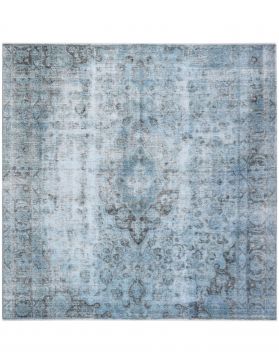 Quadrat Vintage Perserteppich  blau <br/>301 x 301 cm