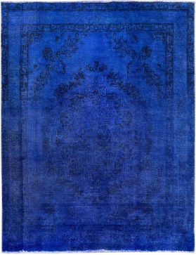 Tappeto vintage persiano  blu <br/>188 x 142 cm