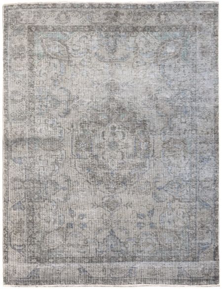 Tapis Vintage Gris 184 X 132 Cm