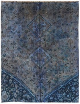 Vintage Tapis 176 x 132 bleu