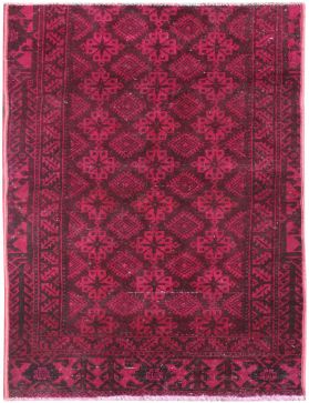 Vintage Tapis 145 x 87 rouge