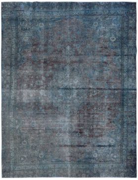 Alfombra Vintage 332 x 276 turquesa