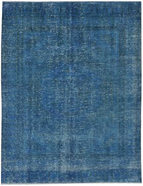 Vintage Tapijt 270 x 194 blauw