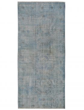 Vintage Tapijt 334 x 151 blauw