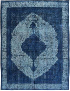 Vintage Perserteppich 370 X 270 blau