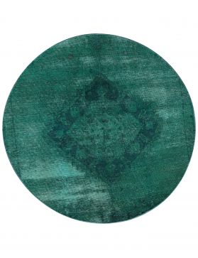 Tappeto Vintage  verde <br/>130 x 130 cm