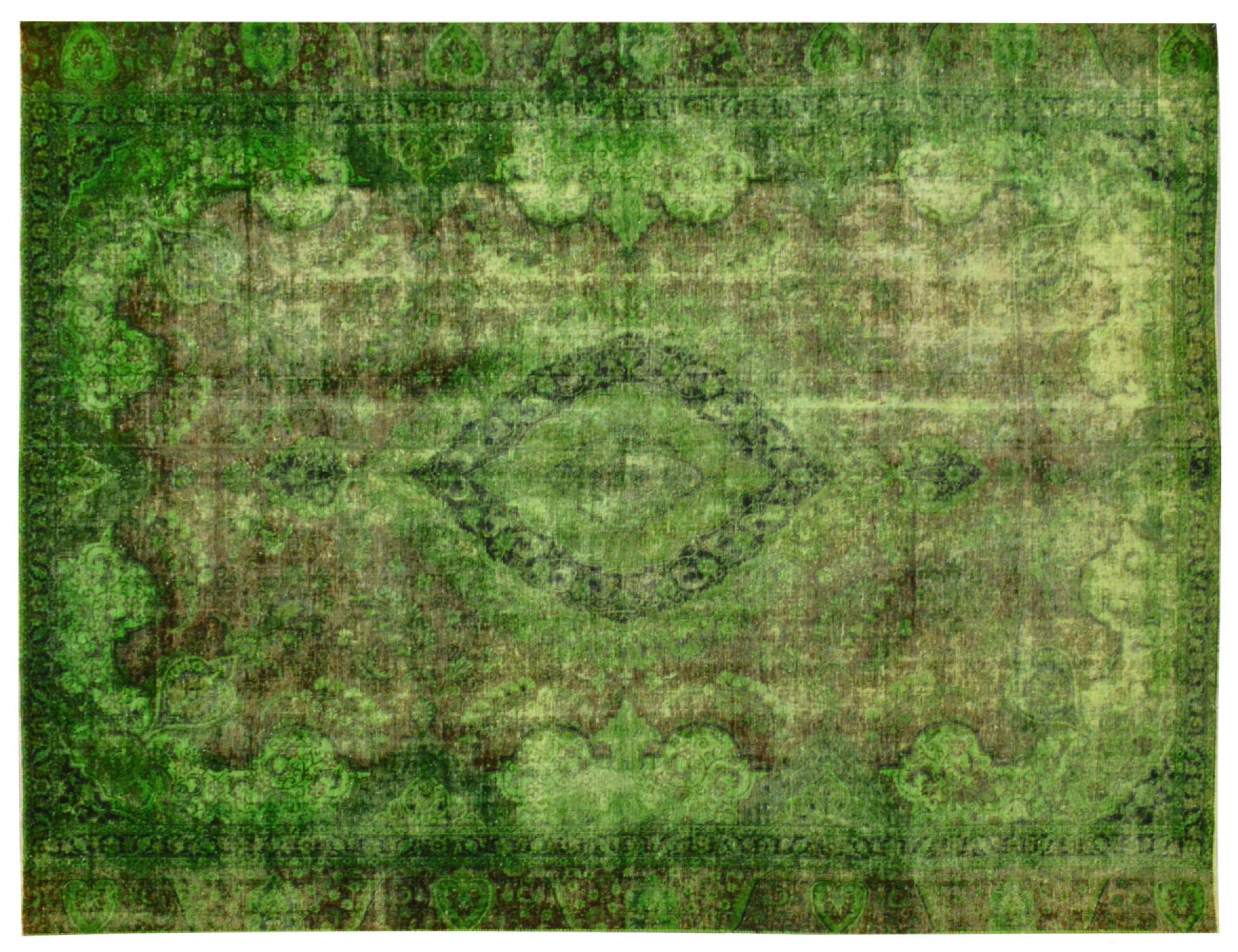 Vintage Carpet  green  <br/>350 x 265 cm