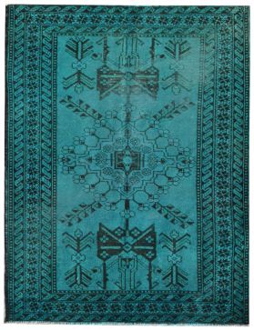 Tappeto Vintage  blu <br/>192 x 120 cm