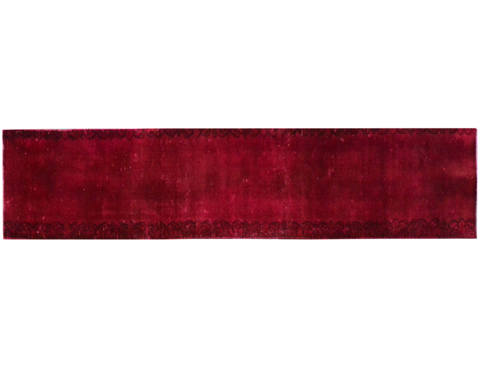 Alfombra vintage  rojo <br/>307 x 54 cm