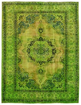 Tappeto Vintage  verde <br/>330 x 239 cm