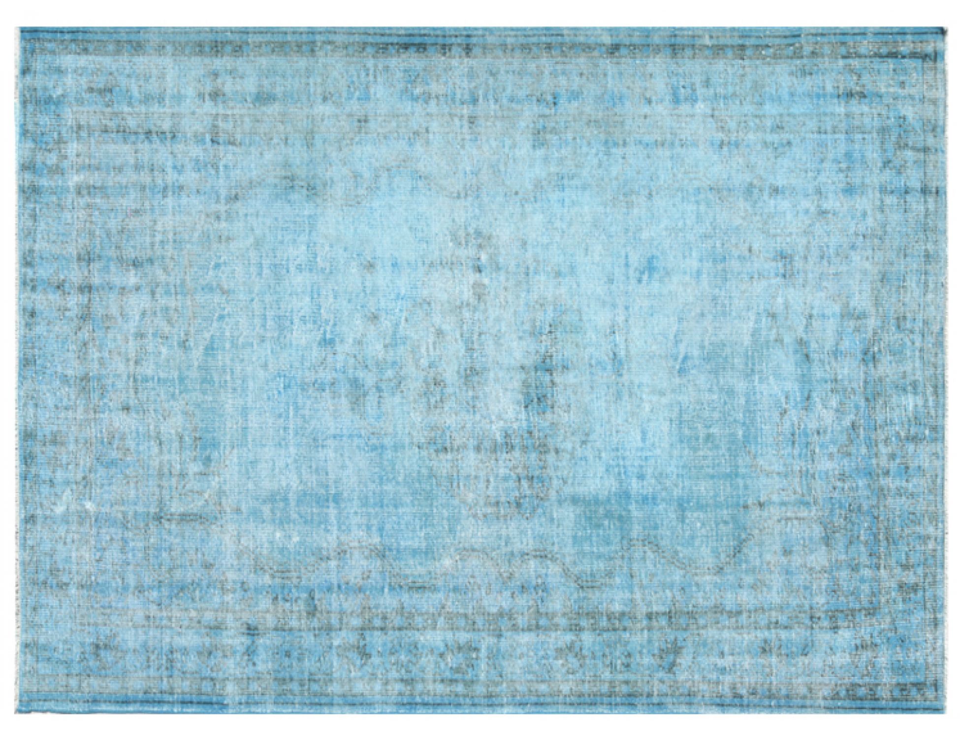 Vintage Carpet blue 274 x 182 cm
