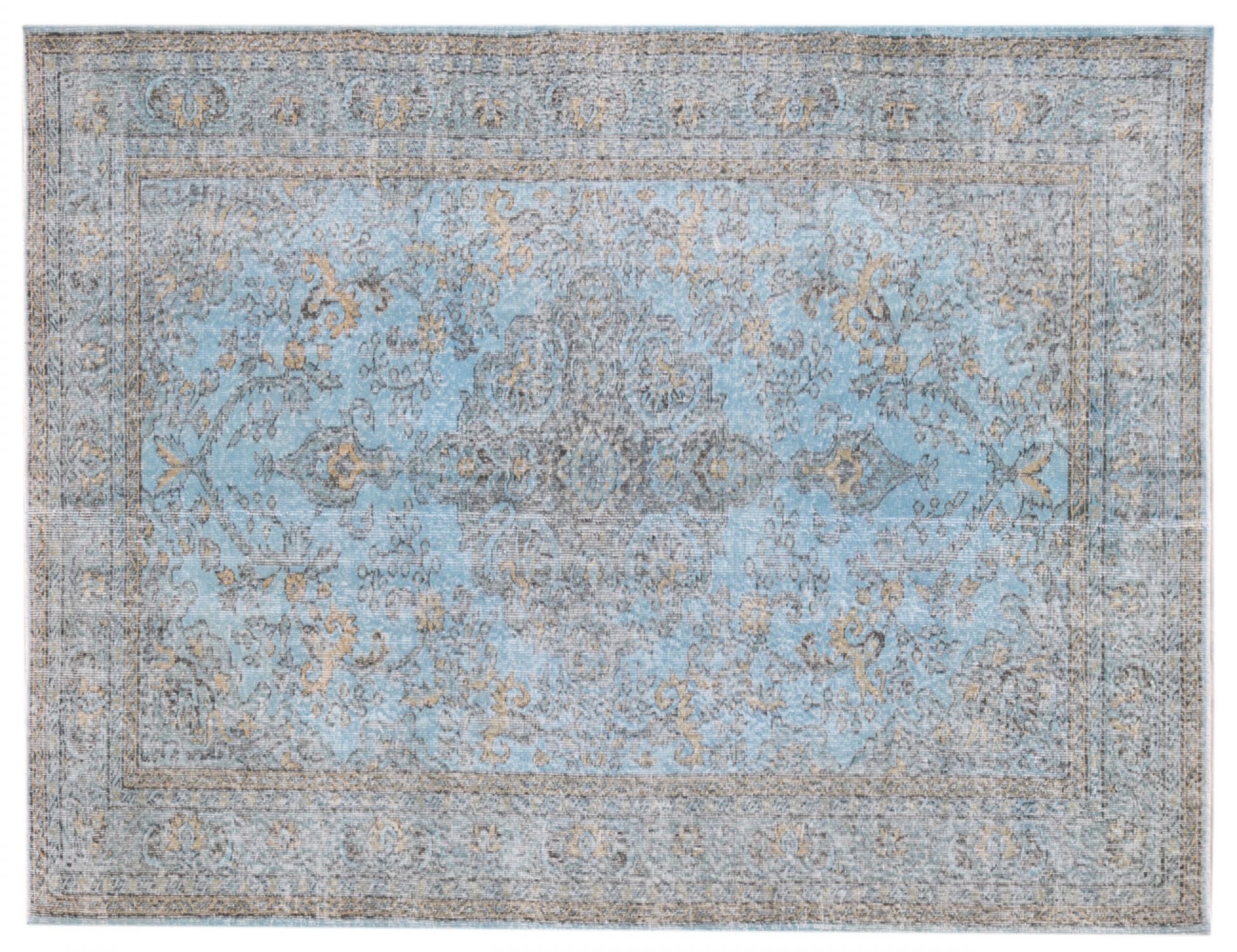 Tappeto Vintage  blu <br/>282 x 173 cm