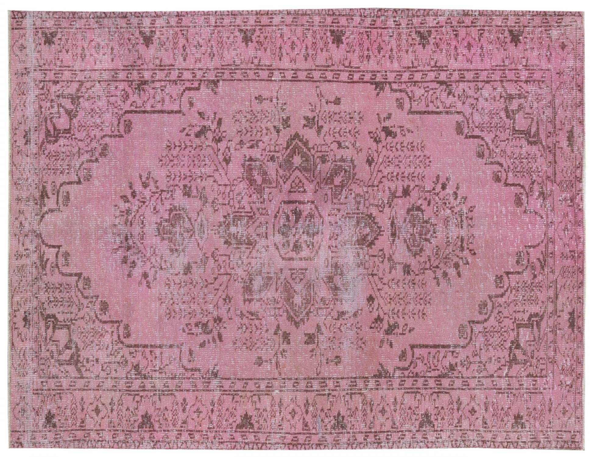 Tappeto Vintage  rosa <br/>261 x 167 cm