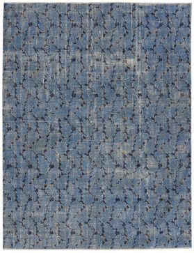 Tappeto Vintage 395 X 308 blu