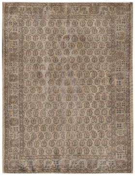 Alfombra vintage  beige <br/>207 x 115 cm