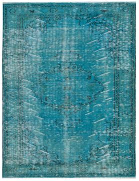 Tappeto Vintage  blu <br/>188 x 108 cm