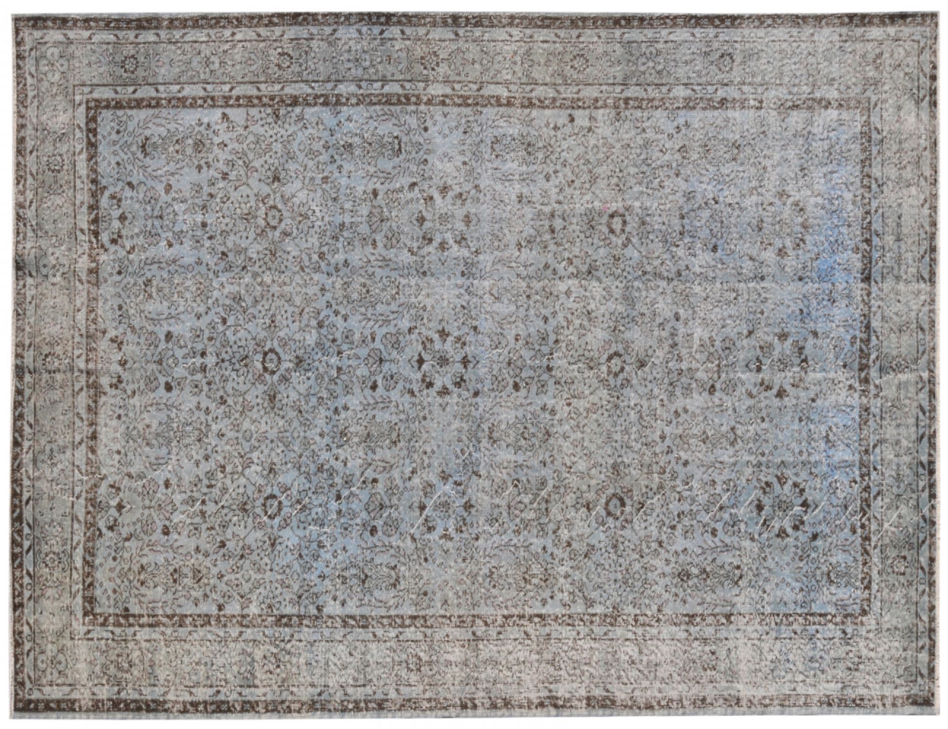 Tappeto Vintage  blu <br/>316 x 225 cm