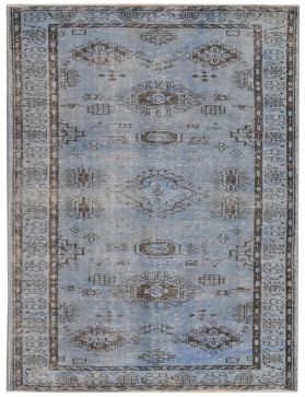  Vintage Tapijt 273 X 174 blauw