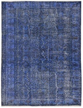 Tappeto Vintage  blu <br/>211 x 116 cm