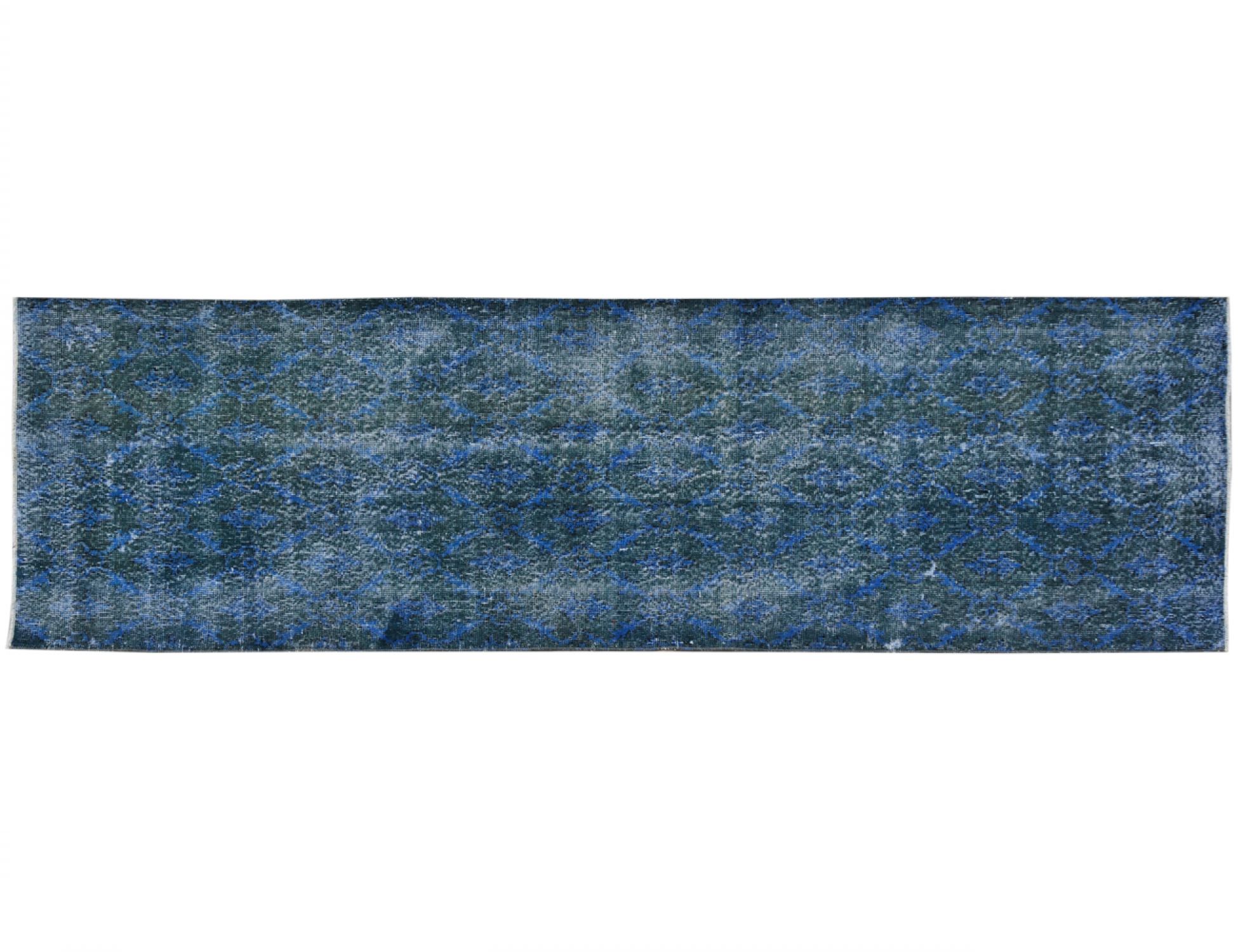 Tappeto Vintage  blu <br/>276 x 82 cm