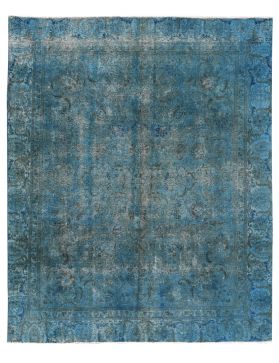 Quadrat Vintage Teppich  blau <br/>303 x 266 cm