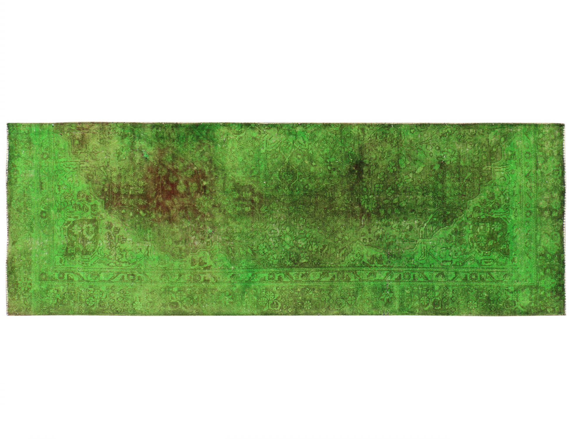 Tappeto Vintage  verde <br/>280 x 90 cm