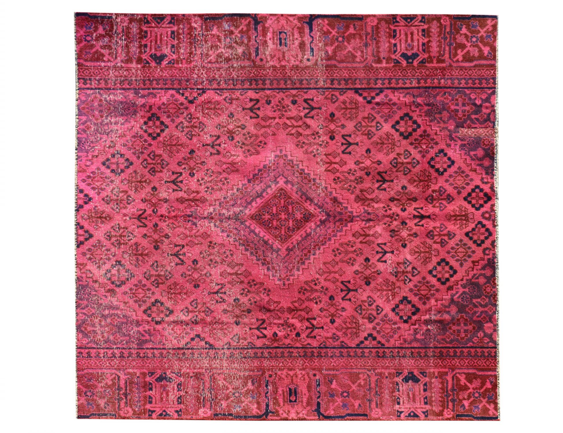 Tappeto Vintage  rosa <br/>233 x 207 cm