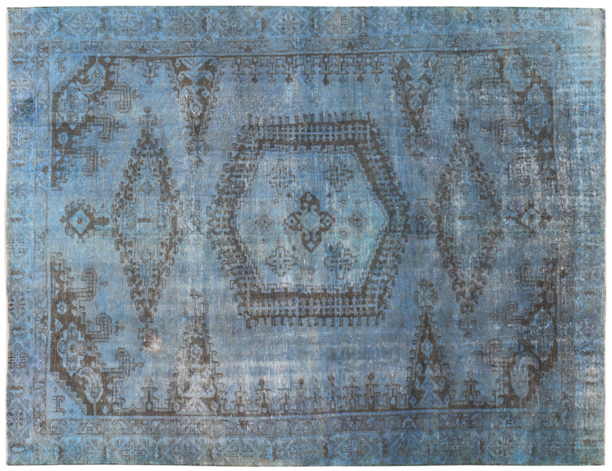 Tappeto Vintage  blu <br/>362 x 243 cm