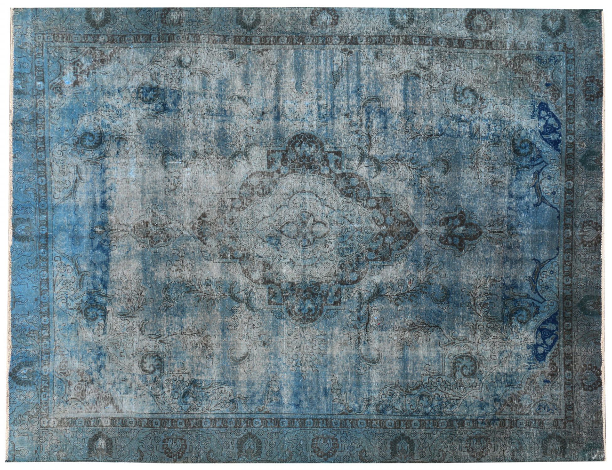 Tappeto Vintage  blu <br/>362 x 257 cm