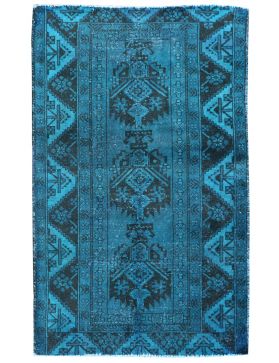 Tappeto Vintage  blu <br/>188 x 118 cm