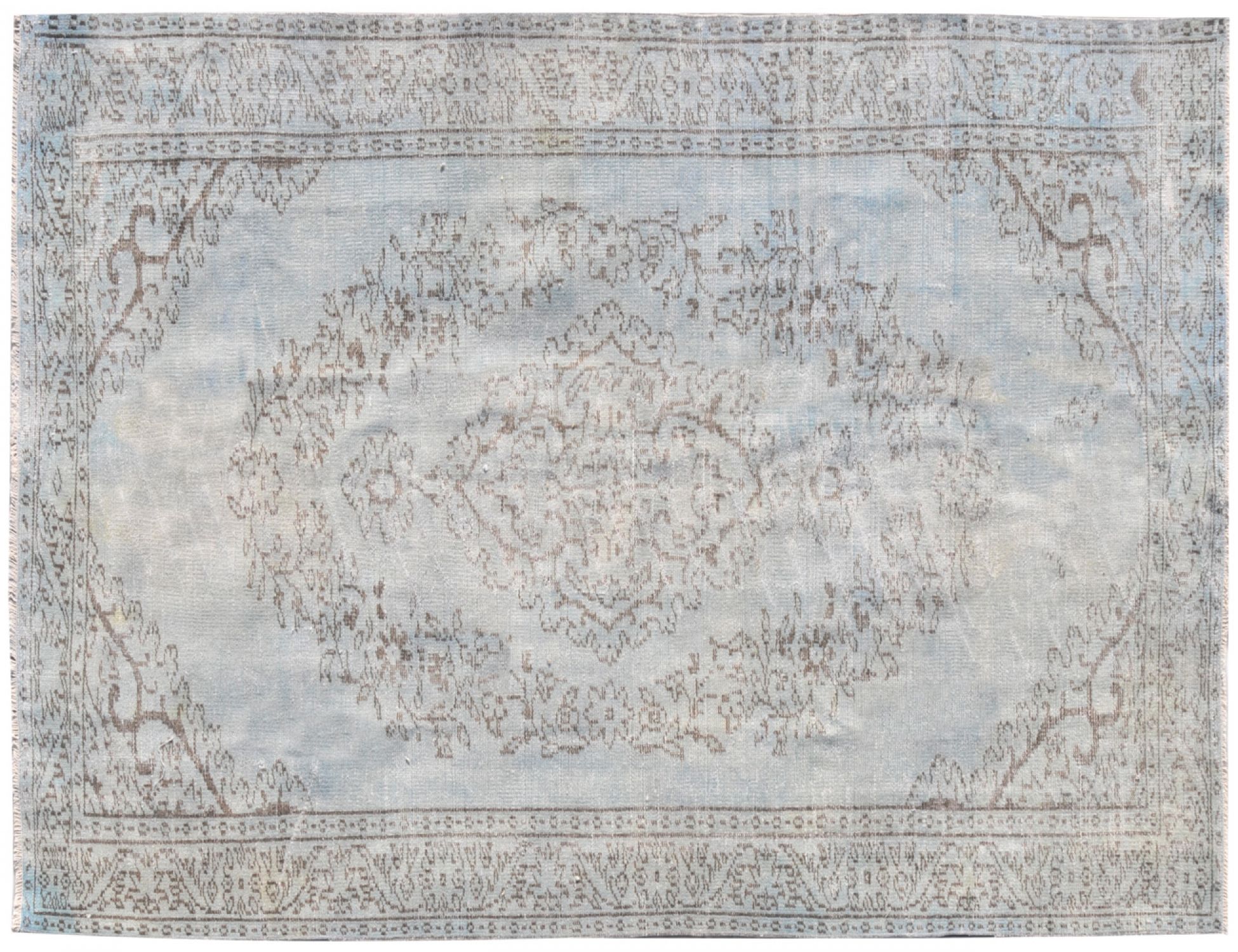 Tappeto Vintage  blu <br/>265 x 153 cm