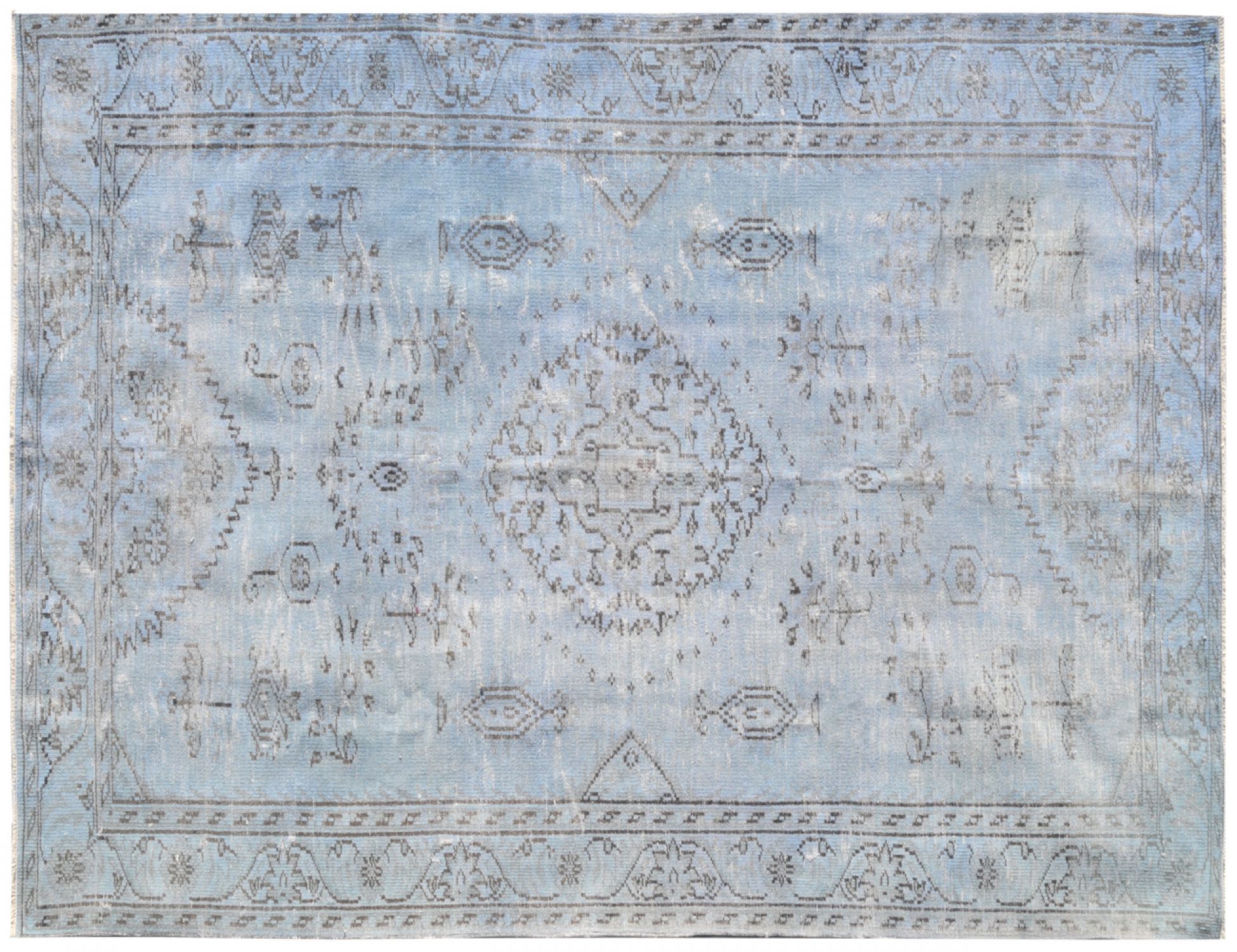 Tappeto Vintage  blu <br/>248 x 178 cm