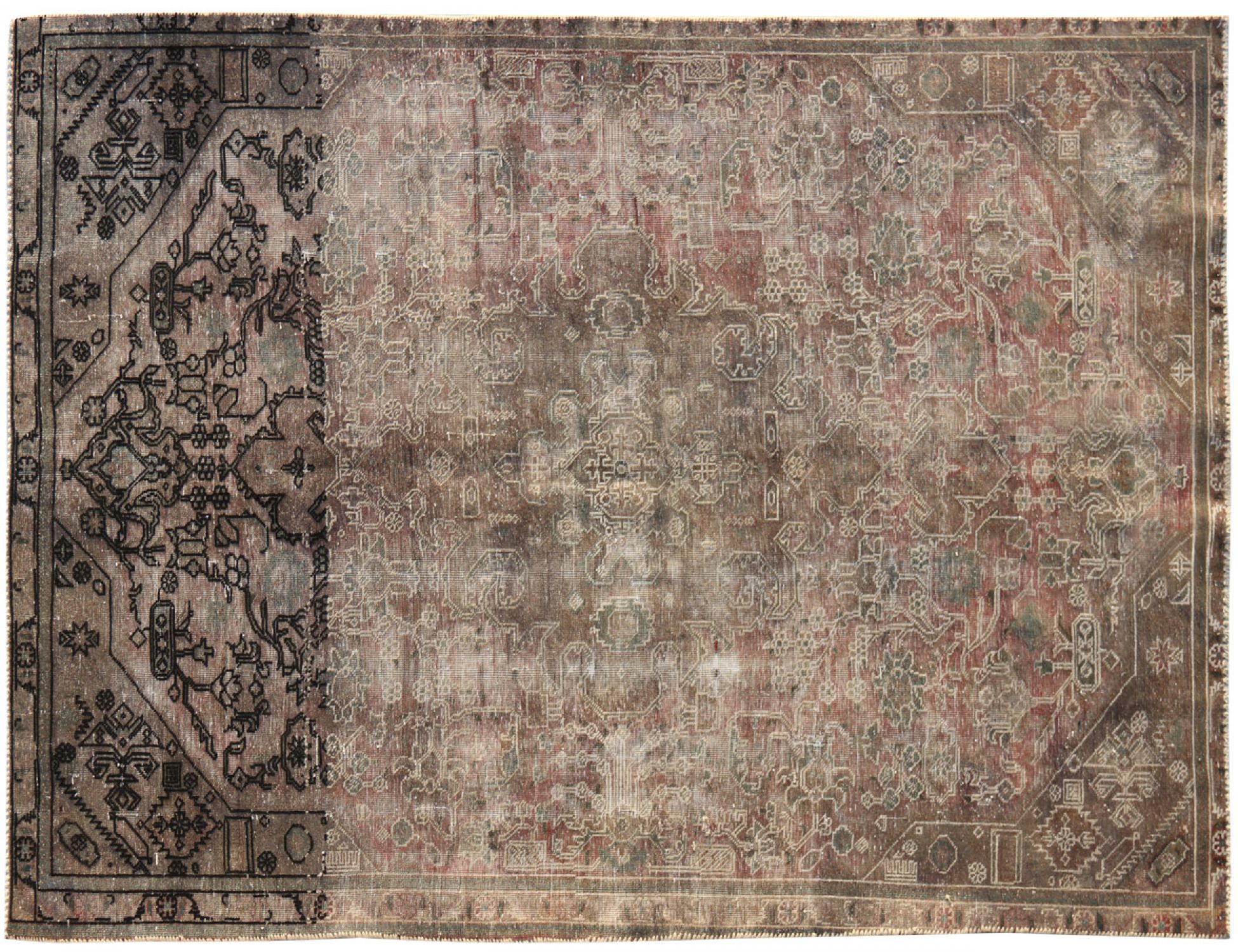  Vintage Tapis  grise <br/>235 x 140 cm