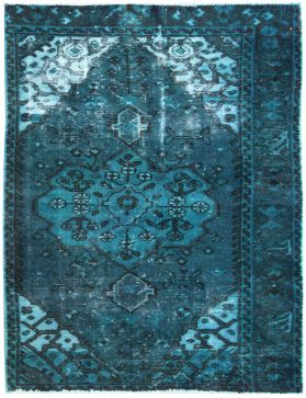 Vintage Teppich  blau <br/>175 x 108 cm